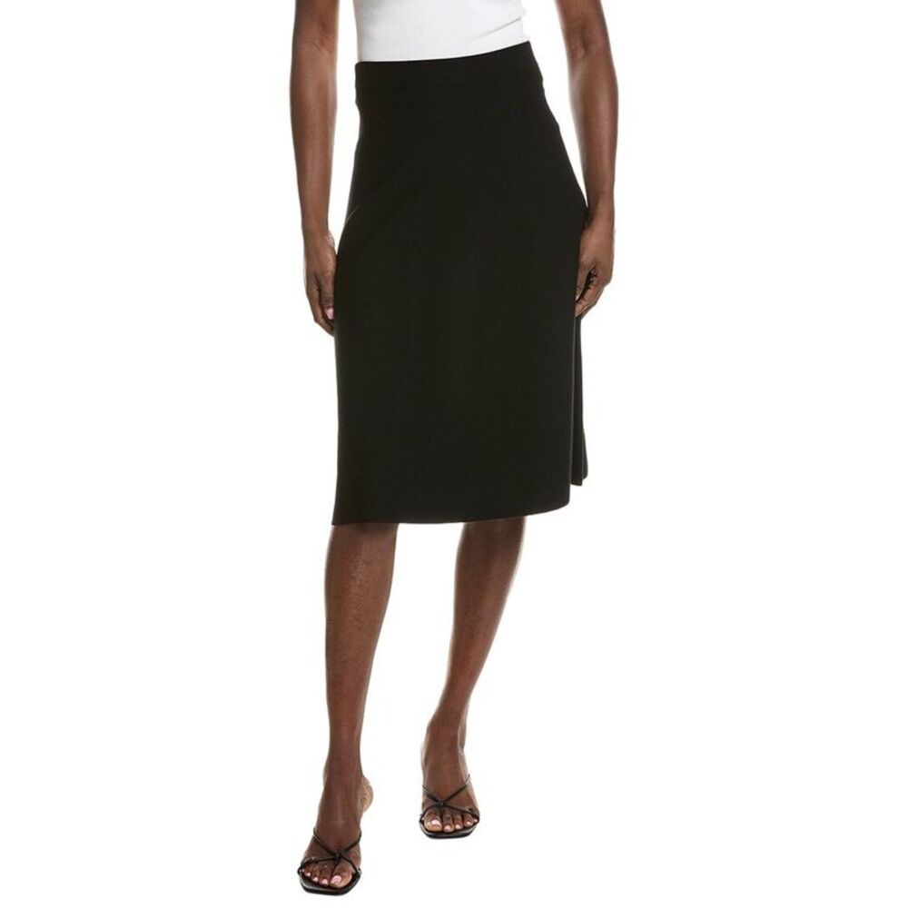 Minnie Rose Womens  Fit & Flare Skirt, Black